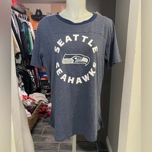 NWT NFLTeam Apparel Seattle Seahawks Short Sleeve Top